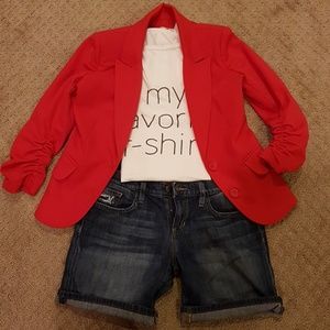 Red Blazer size XS